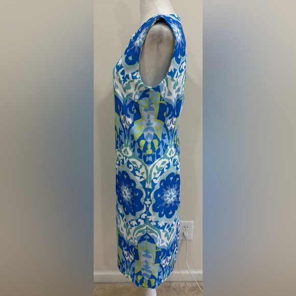 J McLaughlin Beautiful Dress Sheath Sleeveless Size 6 See Measurements - Picture 2 of 6